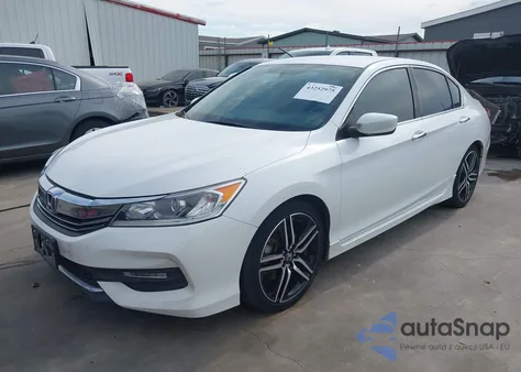 2016 Honda Accord Sport from USA, damaged, VIN 1HGCR2F56GA123664